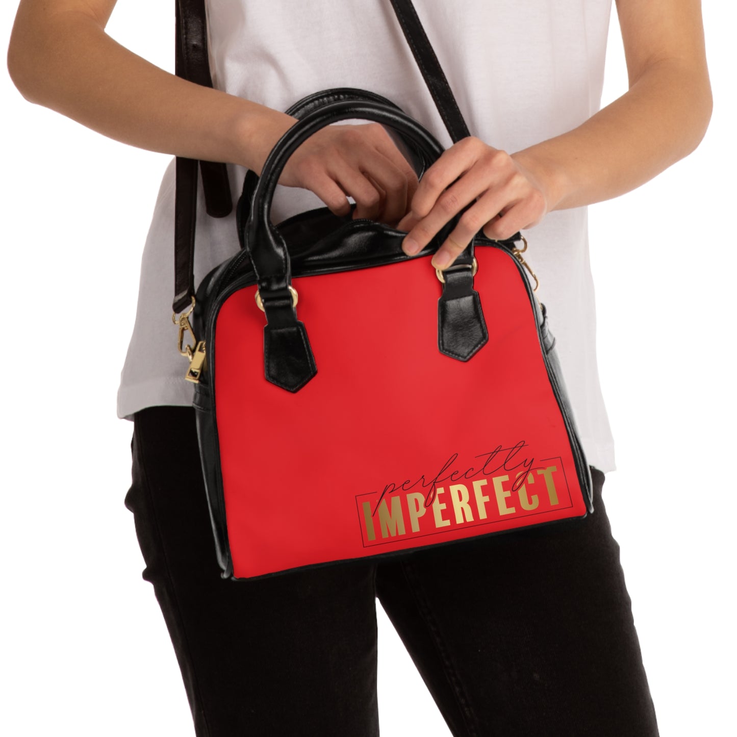 Perfectly Imperfect Shoulder Handbag