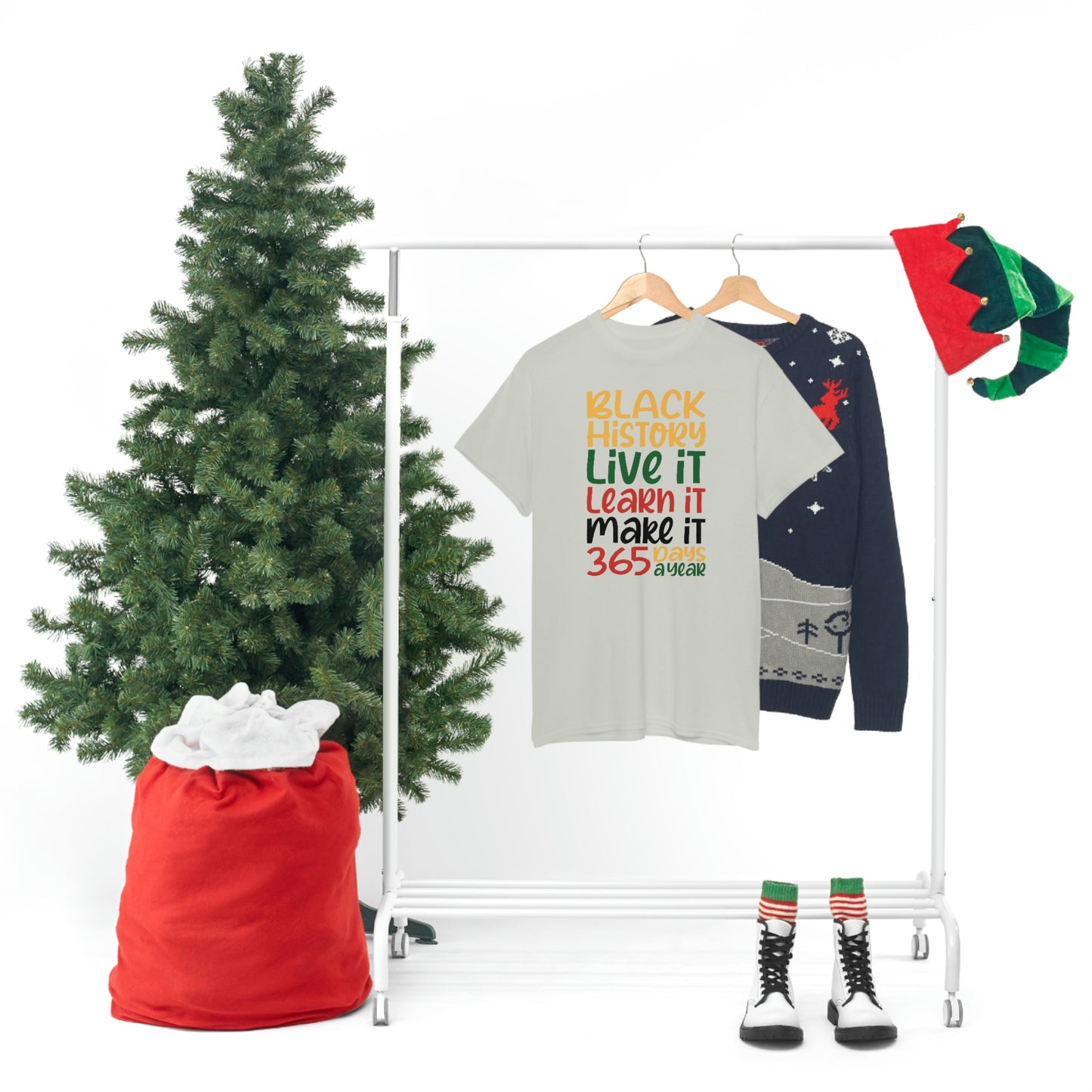 Live It, Learn It, Make It Unisex Heavy Cotton Tee