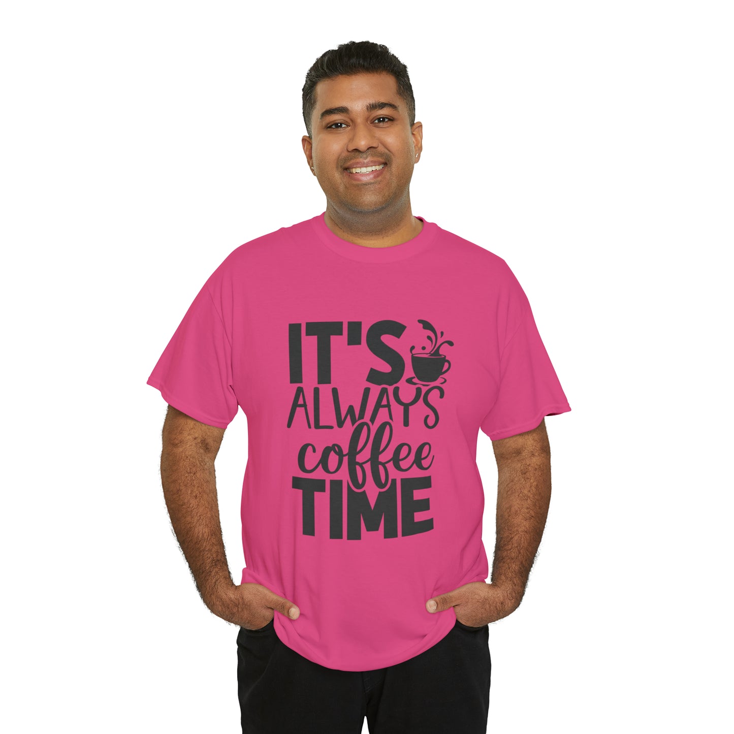 Always time for coffee Unisex Cotton Tee