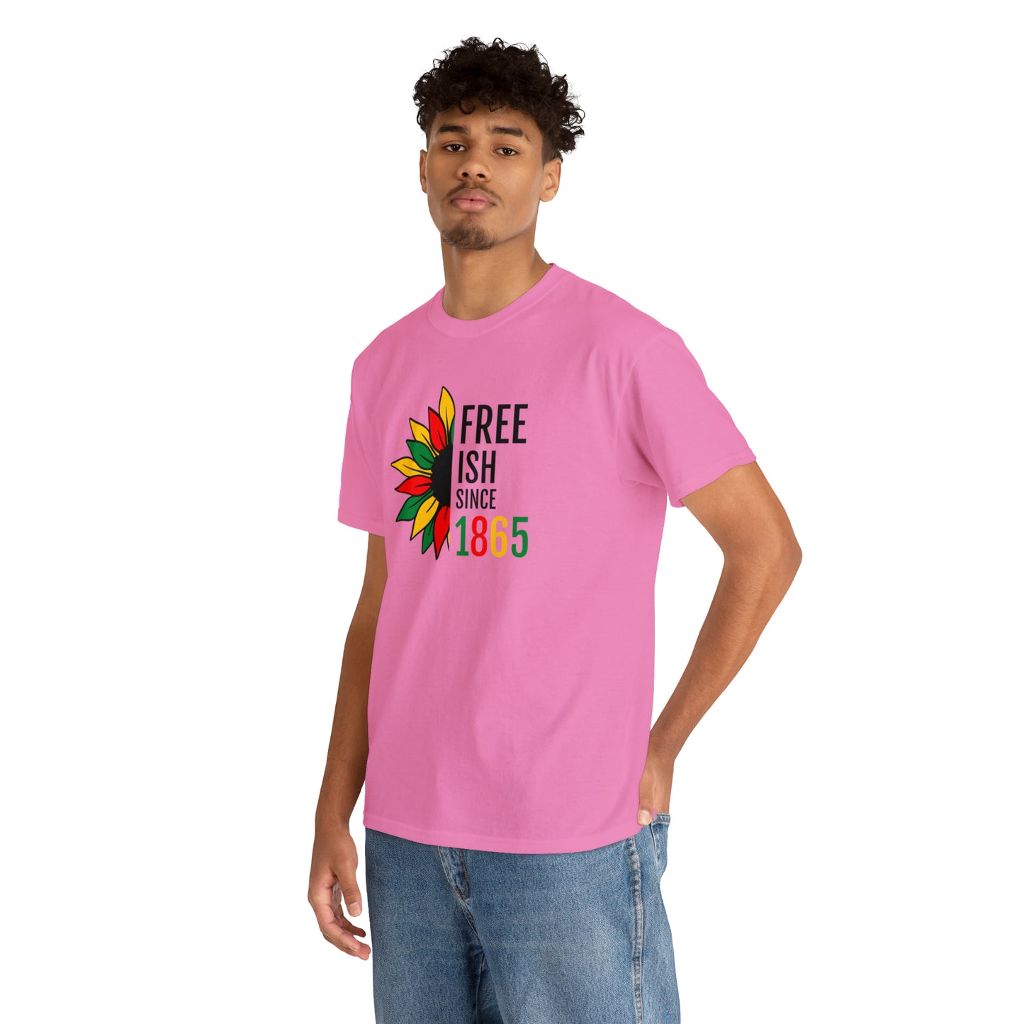 Freeish Flower Unisex Heavy Cotton Tee