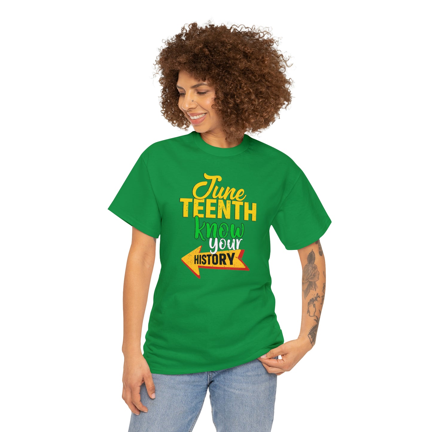 Know your history Unisex Heavy Cotton Tee