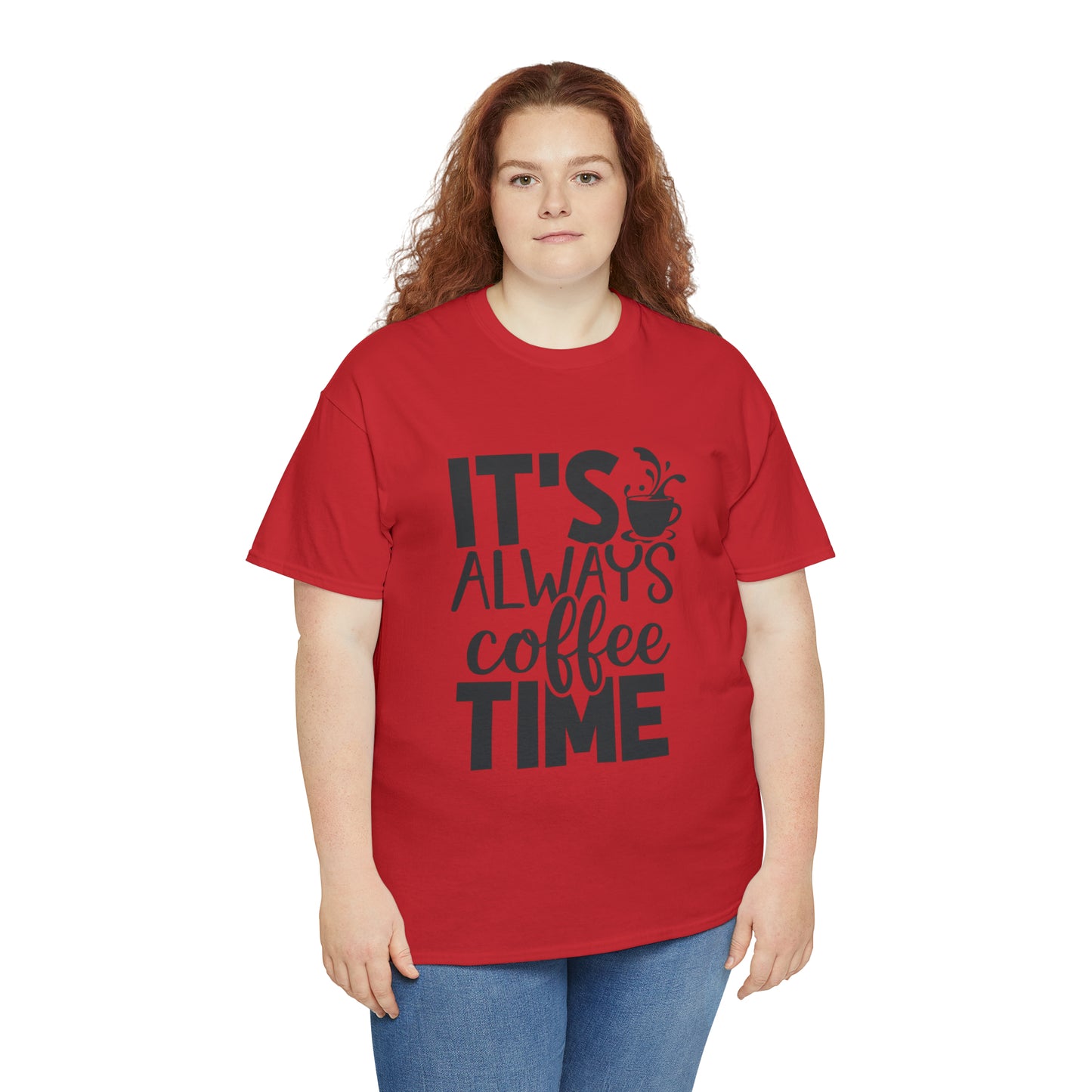 Always time for coffee Unisex Cotton Tee