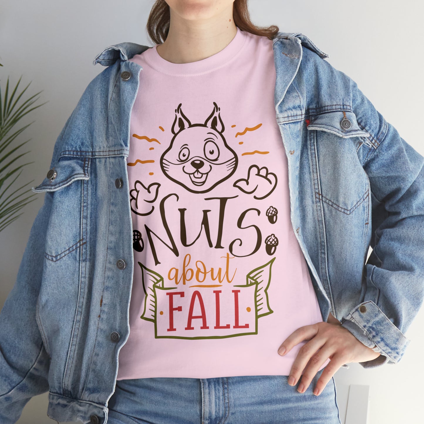 Nuts About Fall Unisex Heavy Cotton Tee