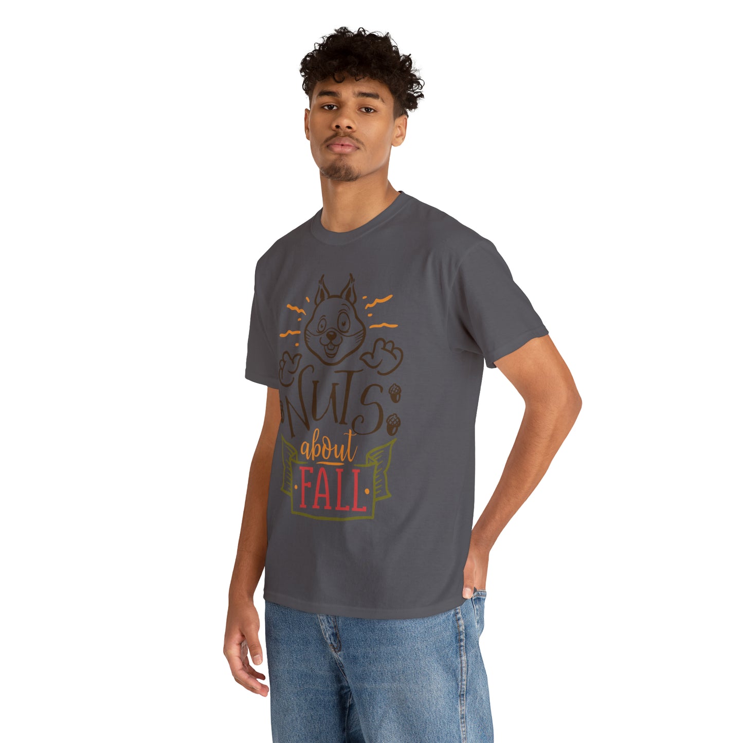 Nuts About Fall Unisex Heavy Cotton Tee