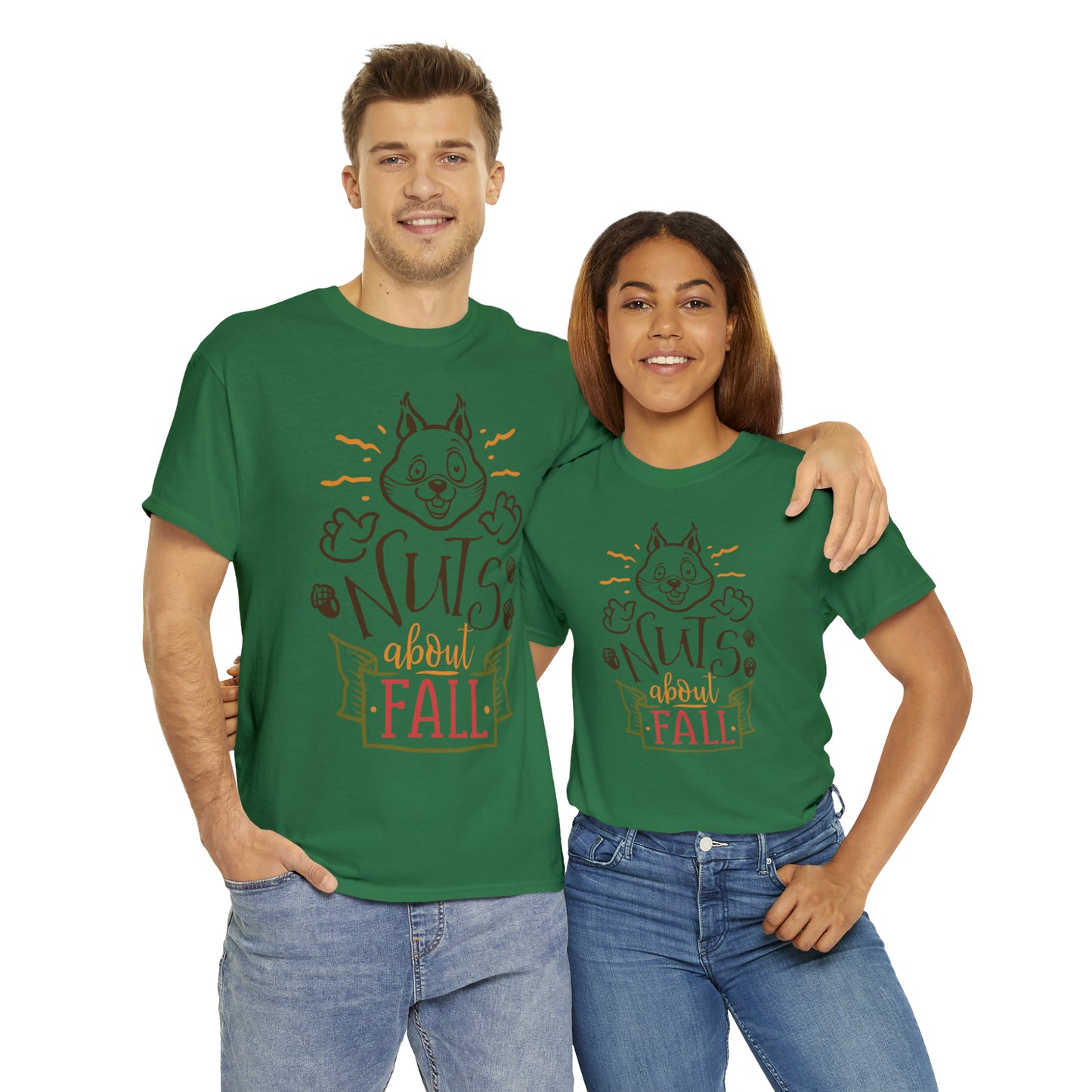 Nuts About Fall Unisex Heavy Cotton Tee
