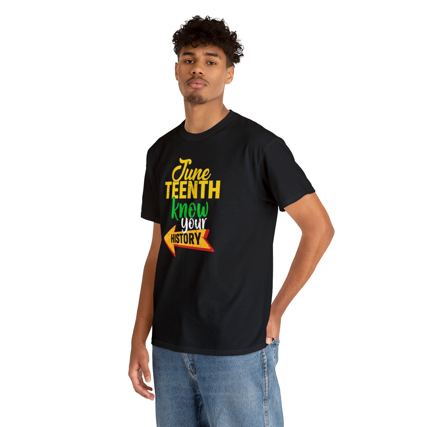 Know your history Unisex Heavy Cotton Tee