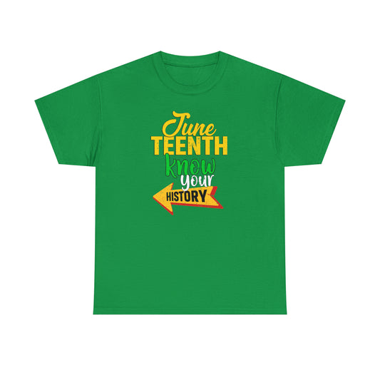Know your history Unisex Heavy Cotton Tee