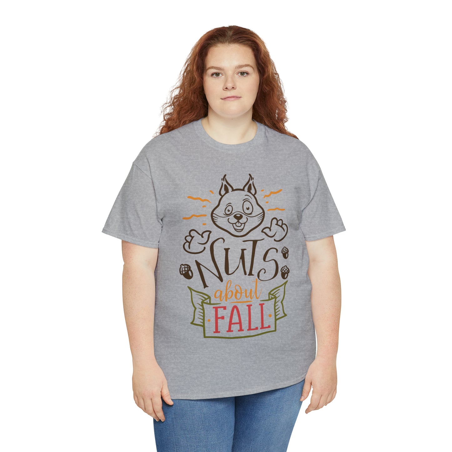 Nuts About Fall Unisex Heavy Cotton Tee