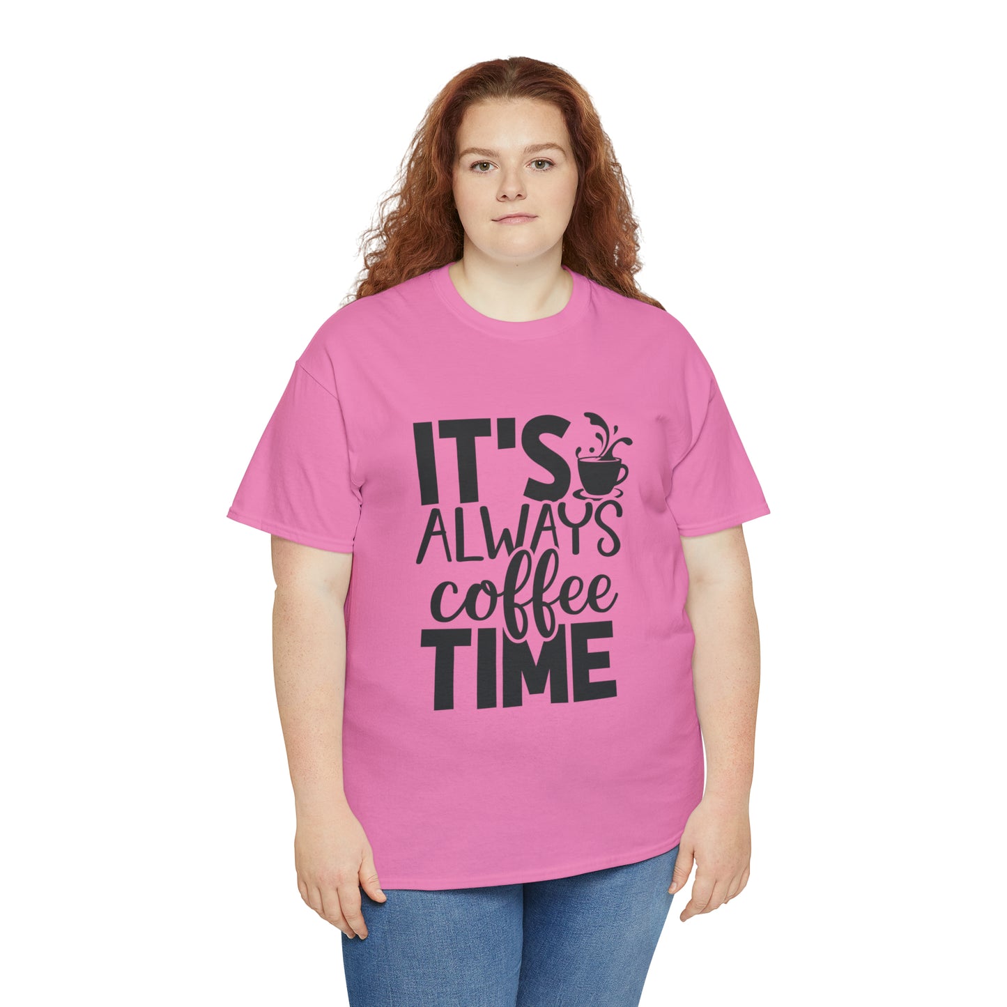 Always time for coffee Unisex Cotton Tee