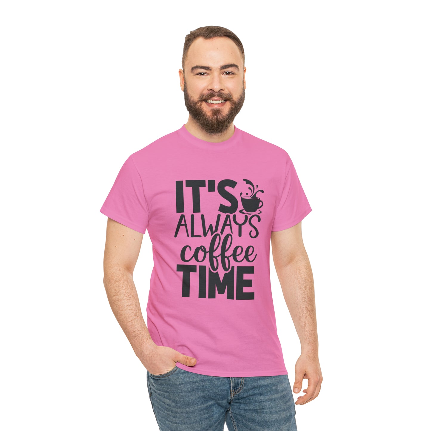Always time for coffee Unisex Cotton Tee