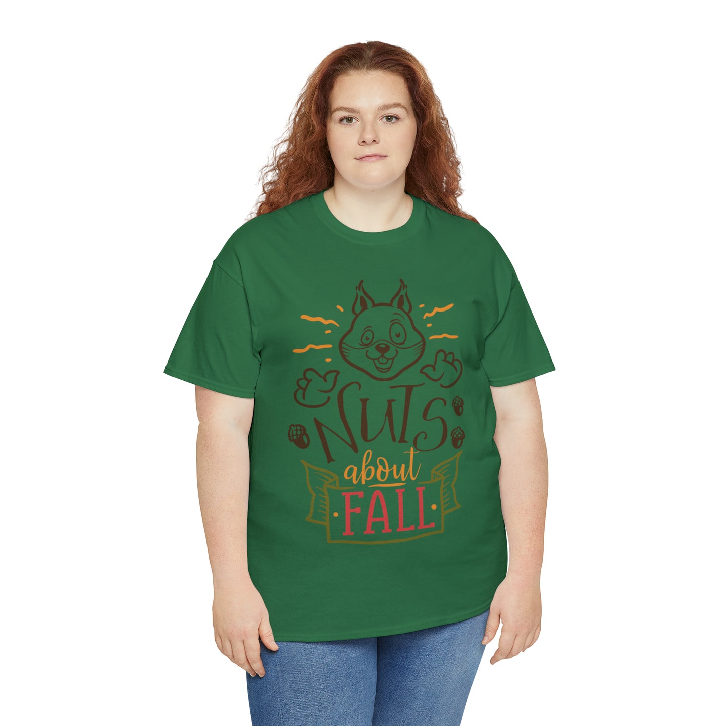 Nuts About Fall Unisex Heavy Cotton Tee