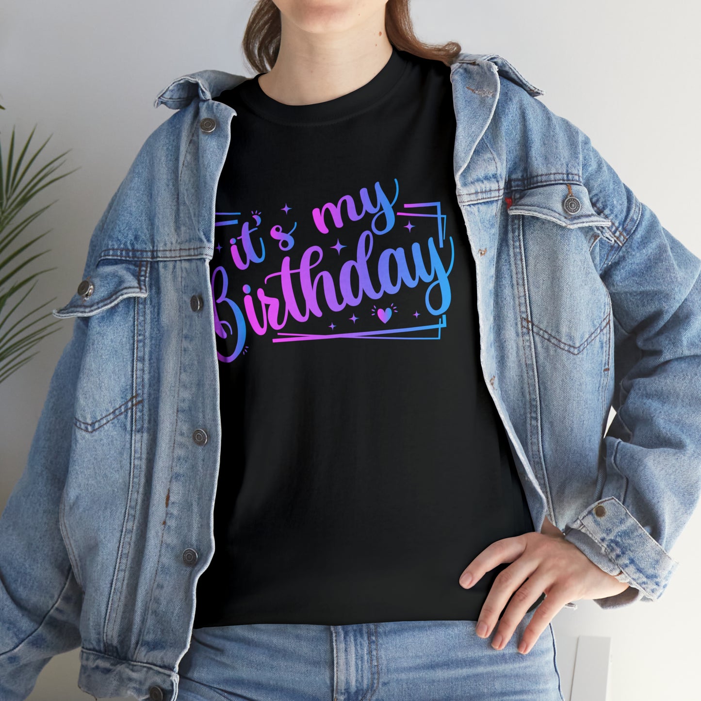 It's my birthday Unisex Heavy Cotton Tee