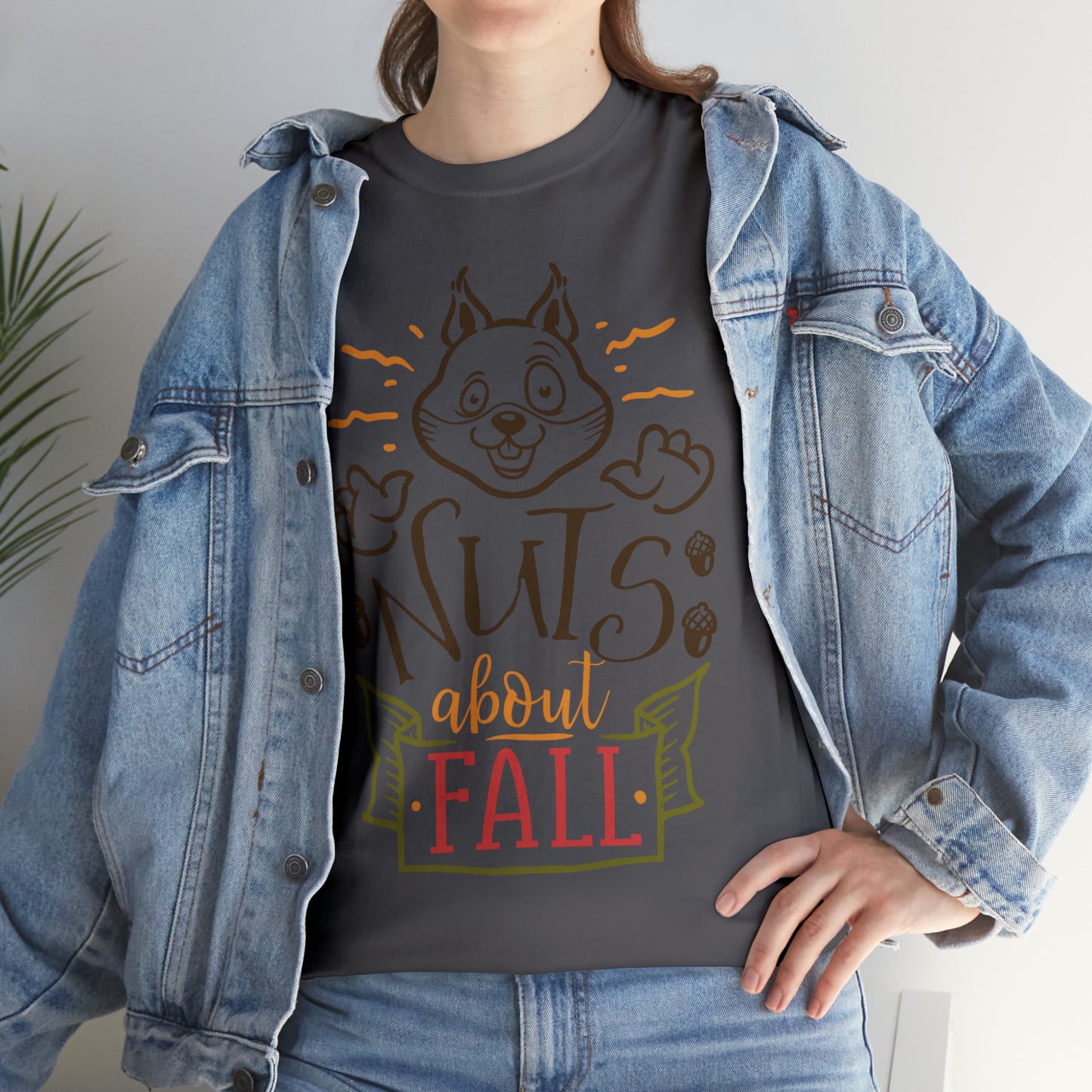 Nuts About Fall Unisex Heavy Cotton Tee