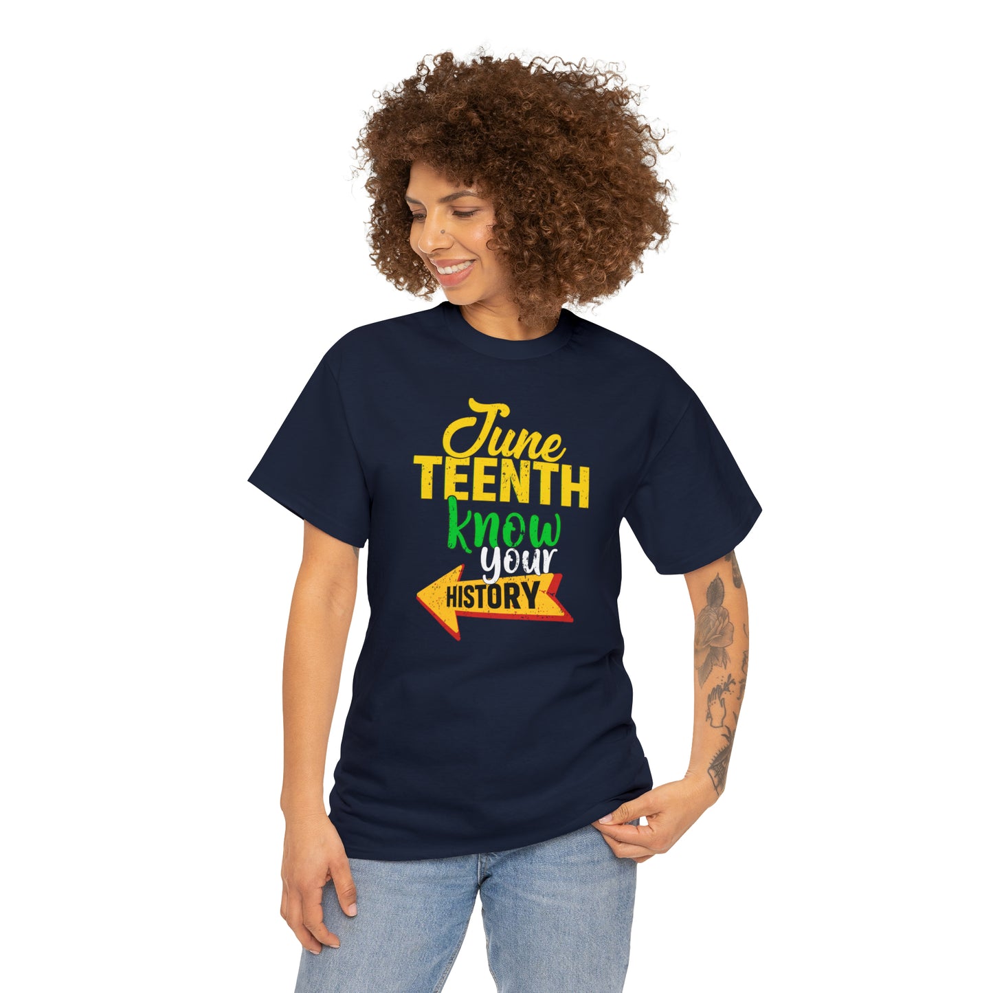 Know your history Unisex Heavy Cotton Tee