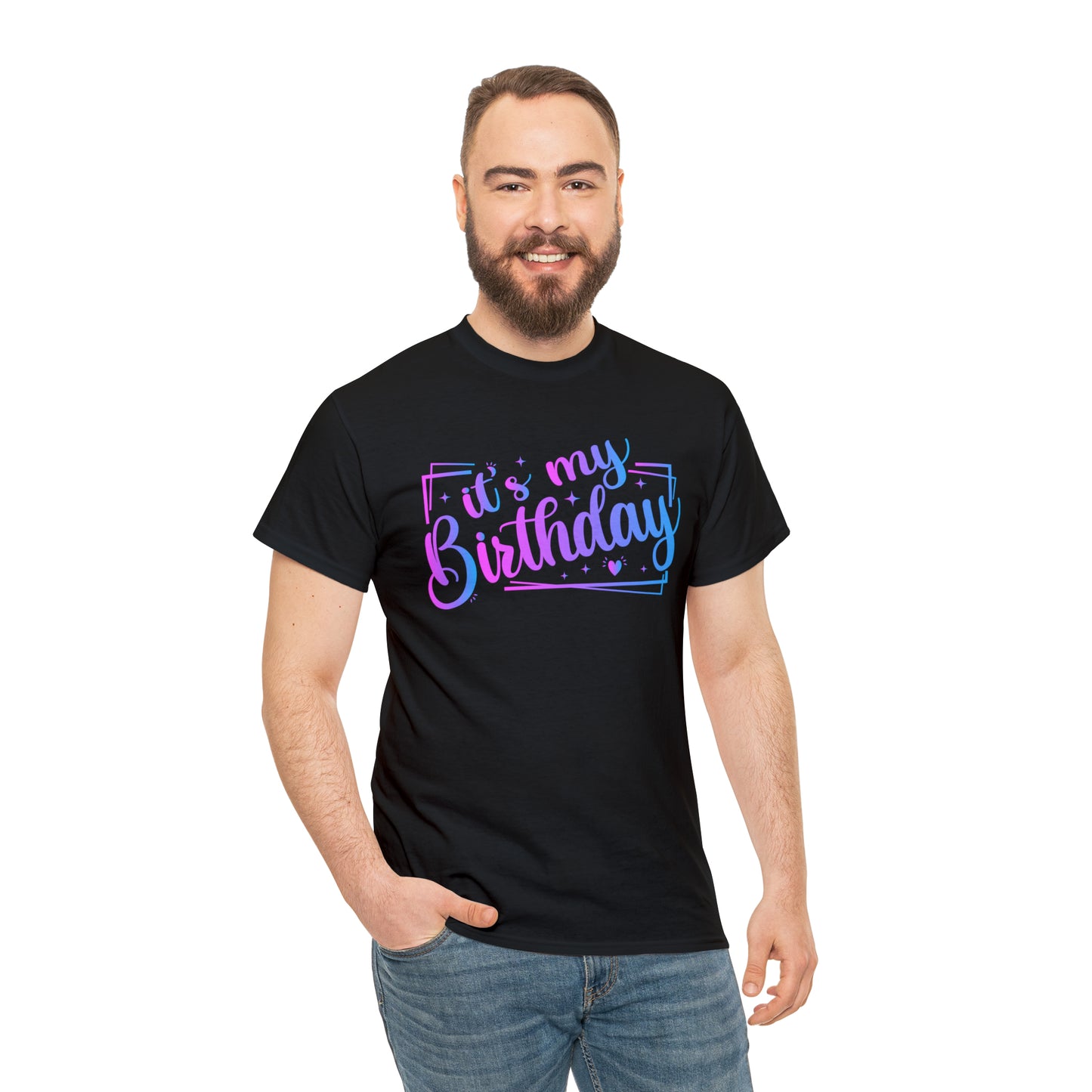 It's my birthday Unisex Heavy Cotton Tee