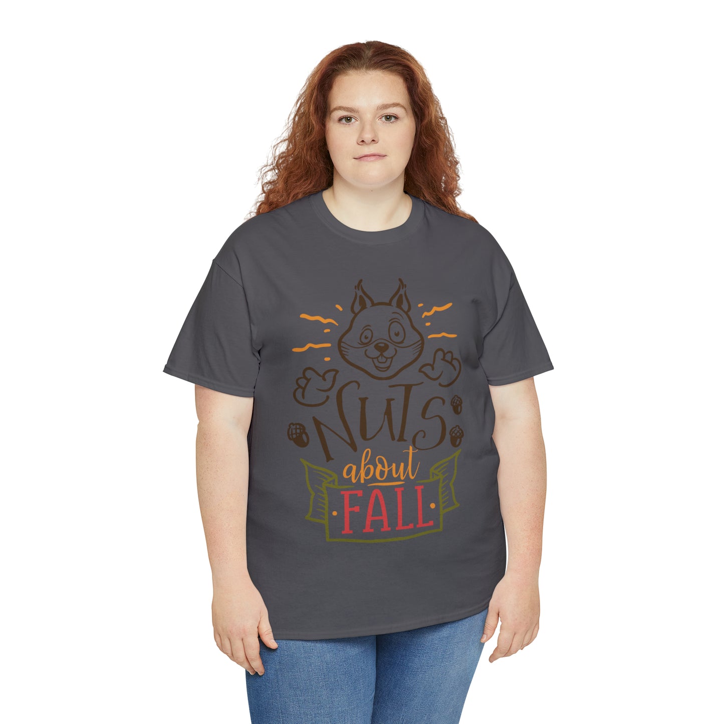 Nuts About Fall Unisex Heavy Cotton Tee