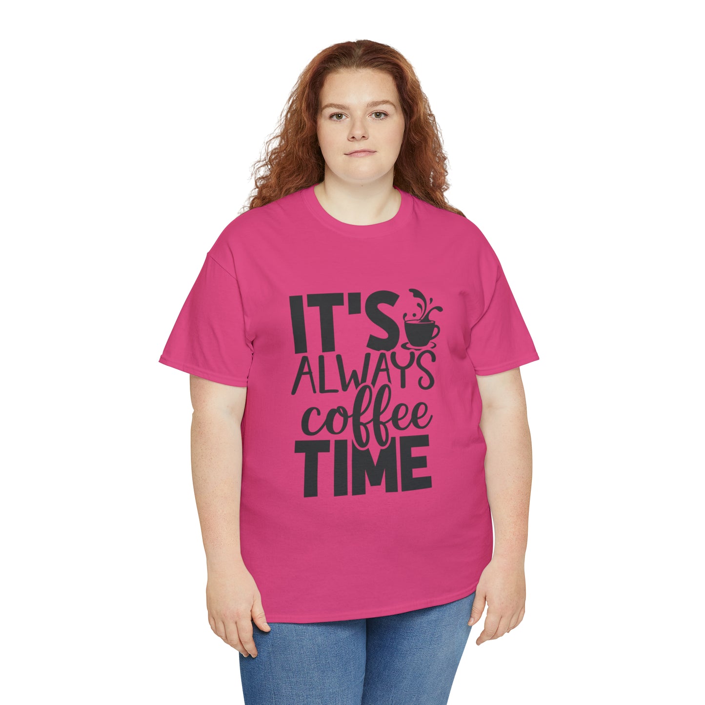Always time for coffee Unisex Cotton Tee