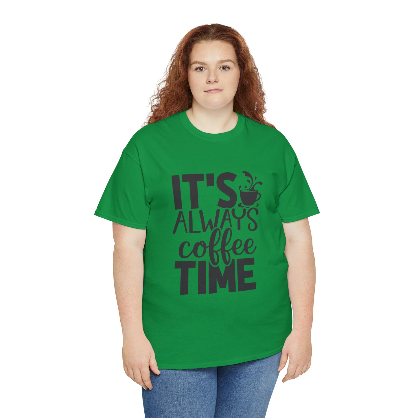 Always time for coffee Unisex Cotton Tee