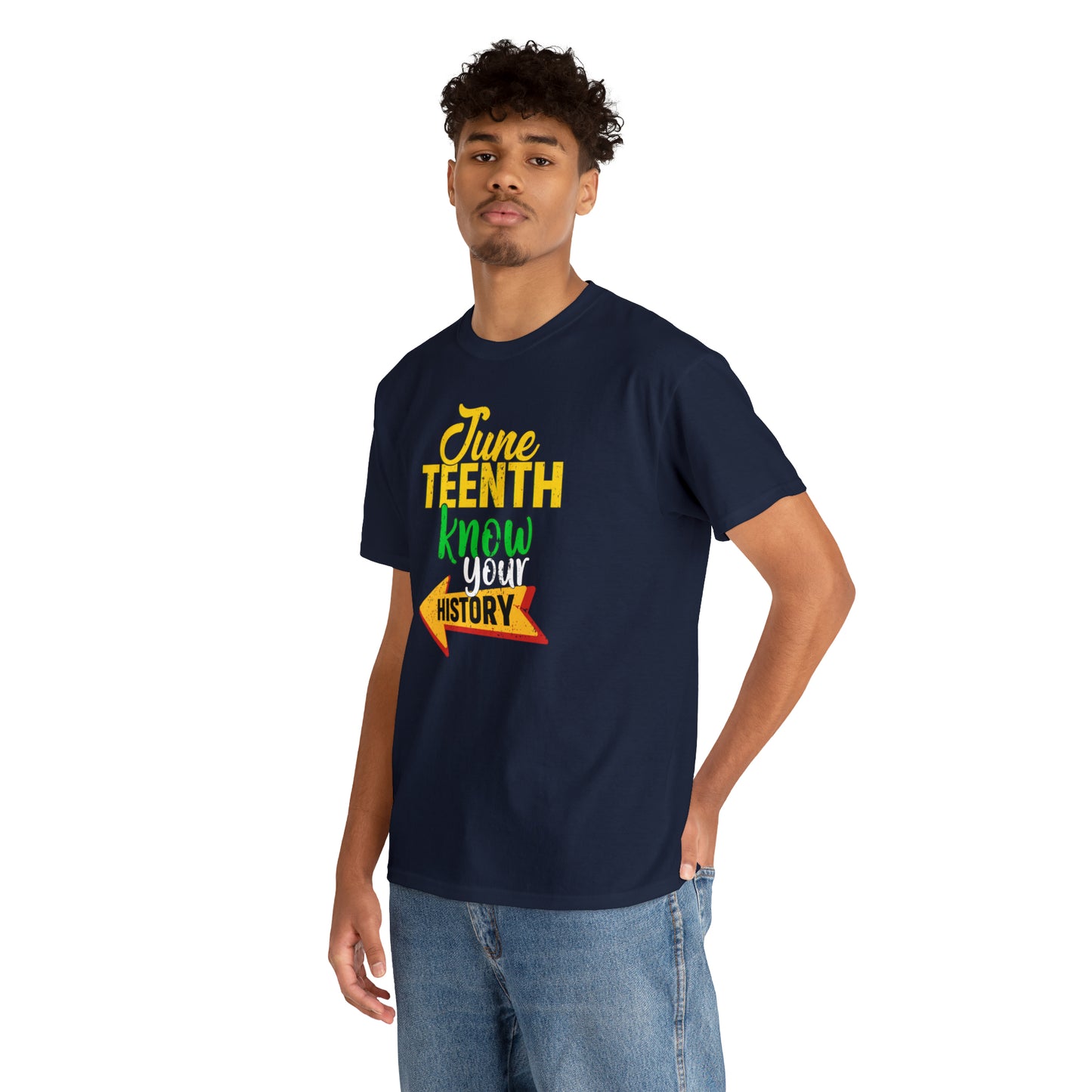 Know your history Unisex Heavy Cotton Tee