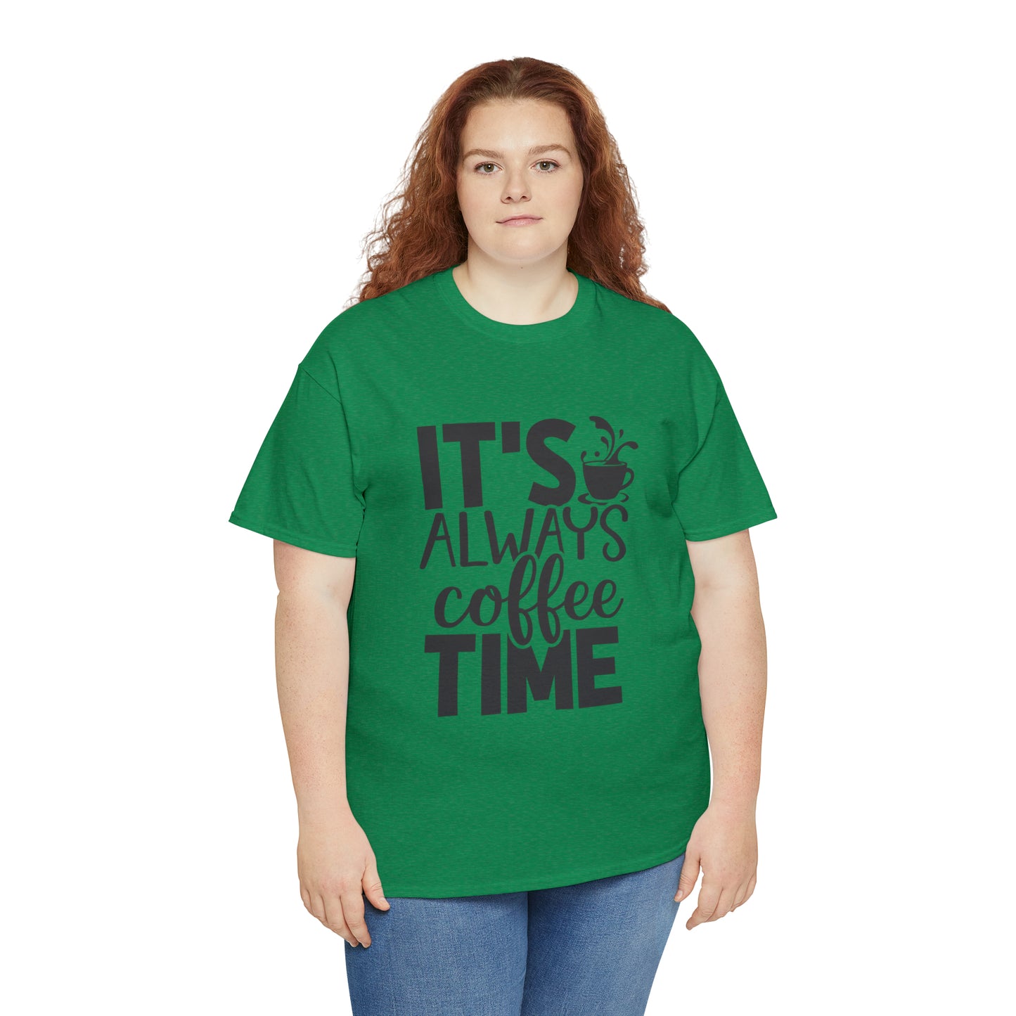 Always time for coffee Unisex Cotton Tee