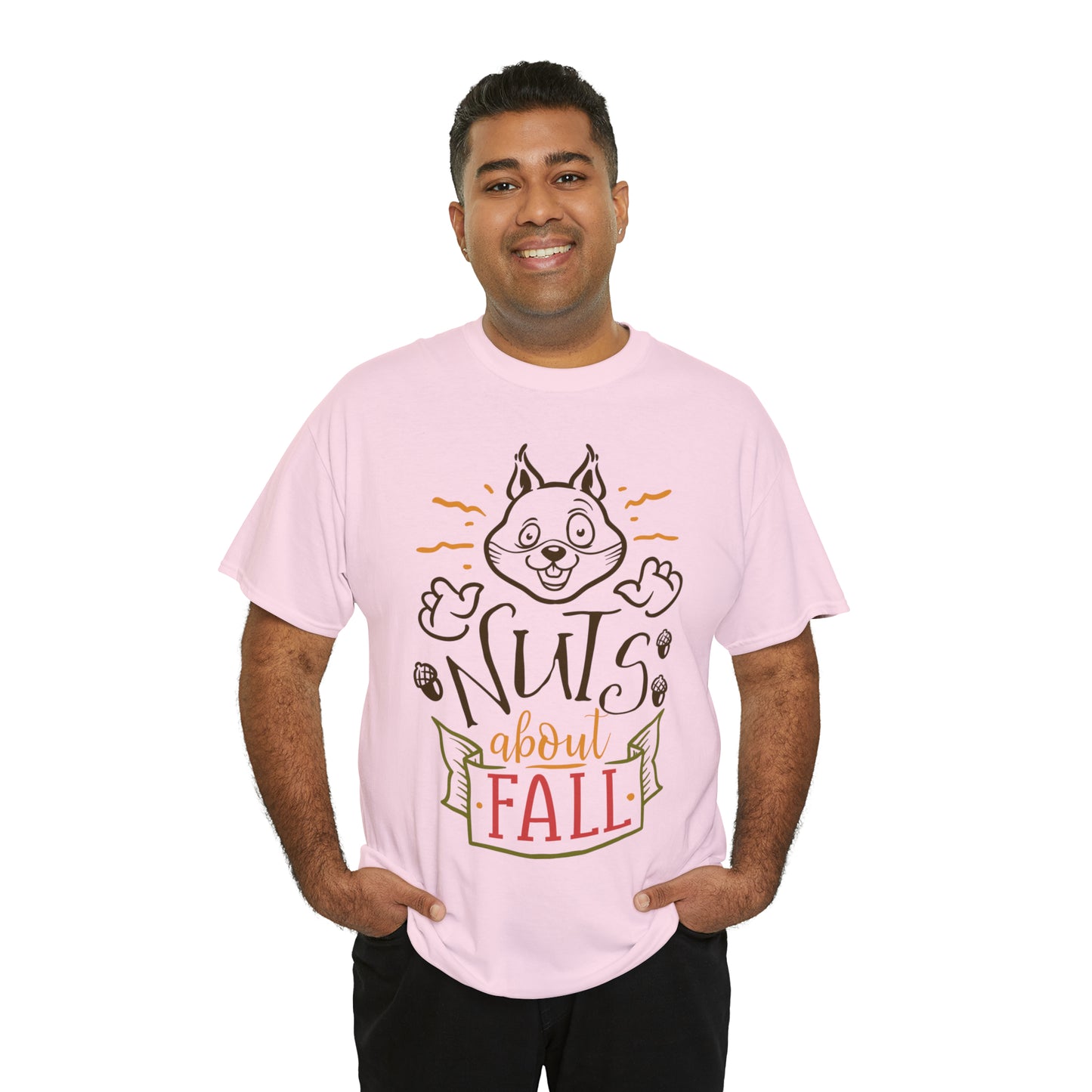Nuts About Fall Unisex Heavy Cotton Tee