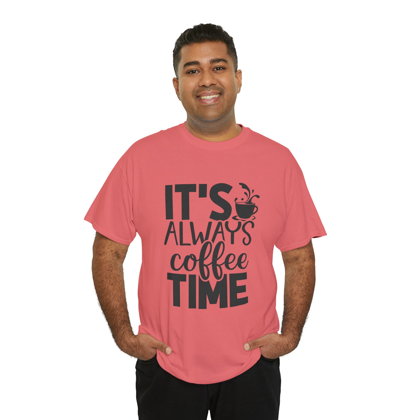 Always time for coffee Unisex Cotton Tee
