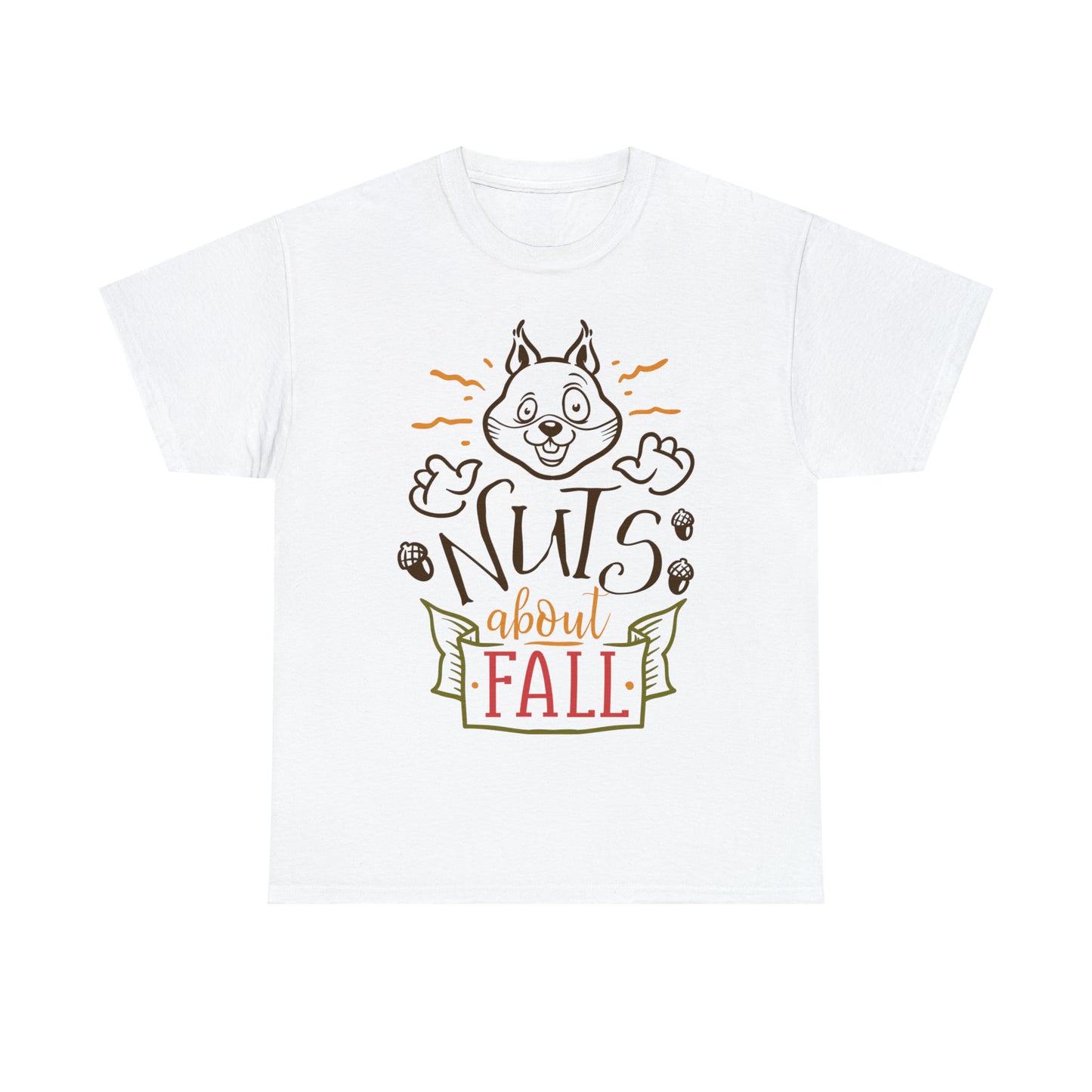 Nuts About Fall Unisex Heavy Cotton Tee