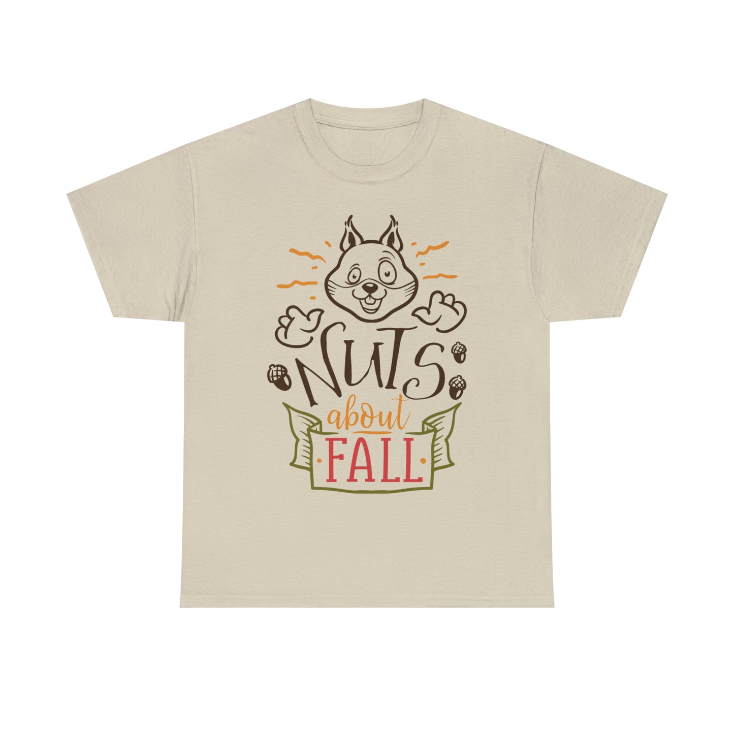 Nuts About Fall Unisex Heavy Cotton Tee