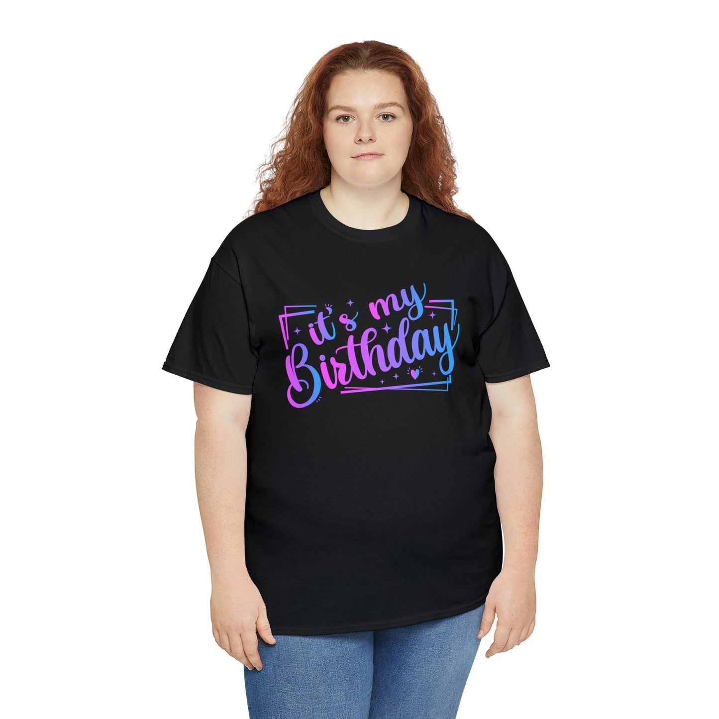 It's my birthday Unisex Heavy Cotton Tee