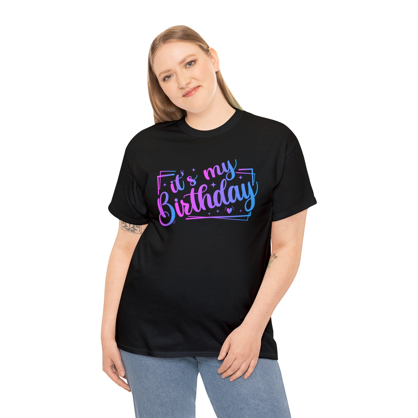 It's my birthday Unisex Heavy Cotton Tee