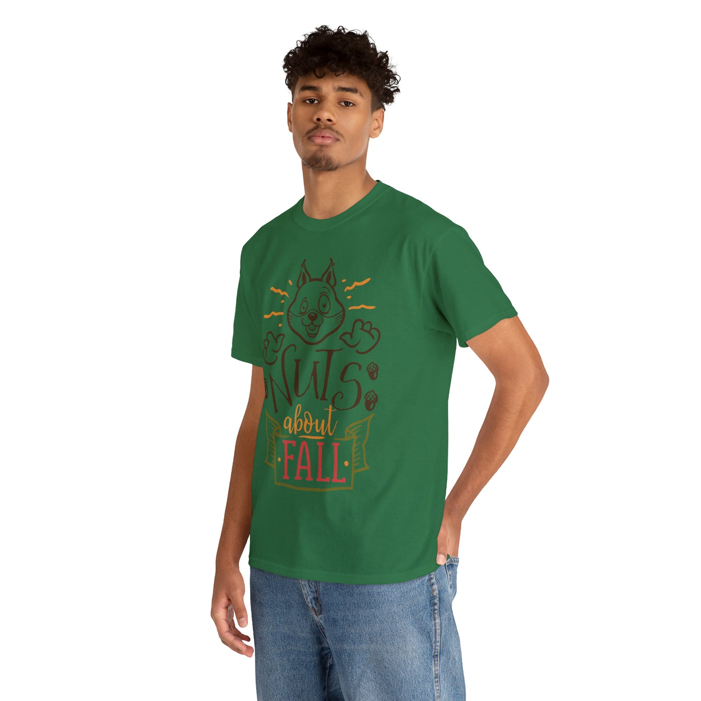 Nuts About Fall Unisex Heavy Cotton Tee