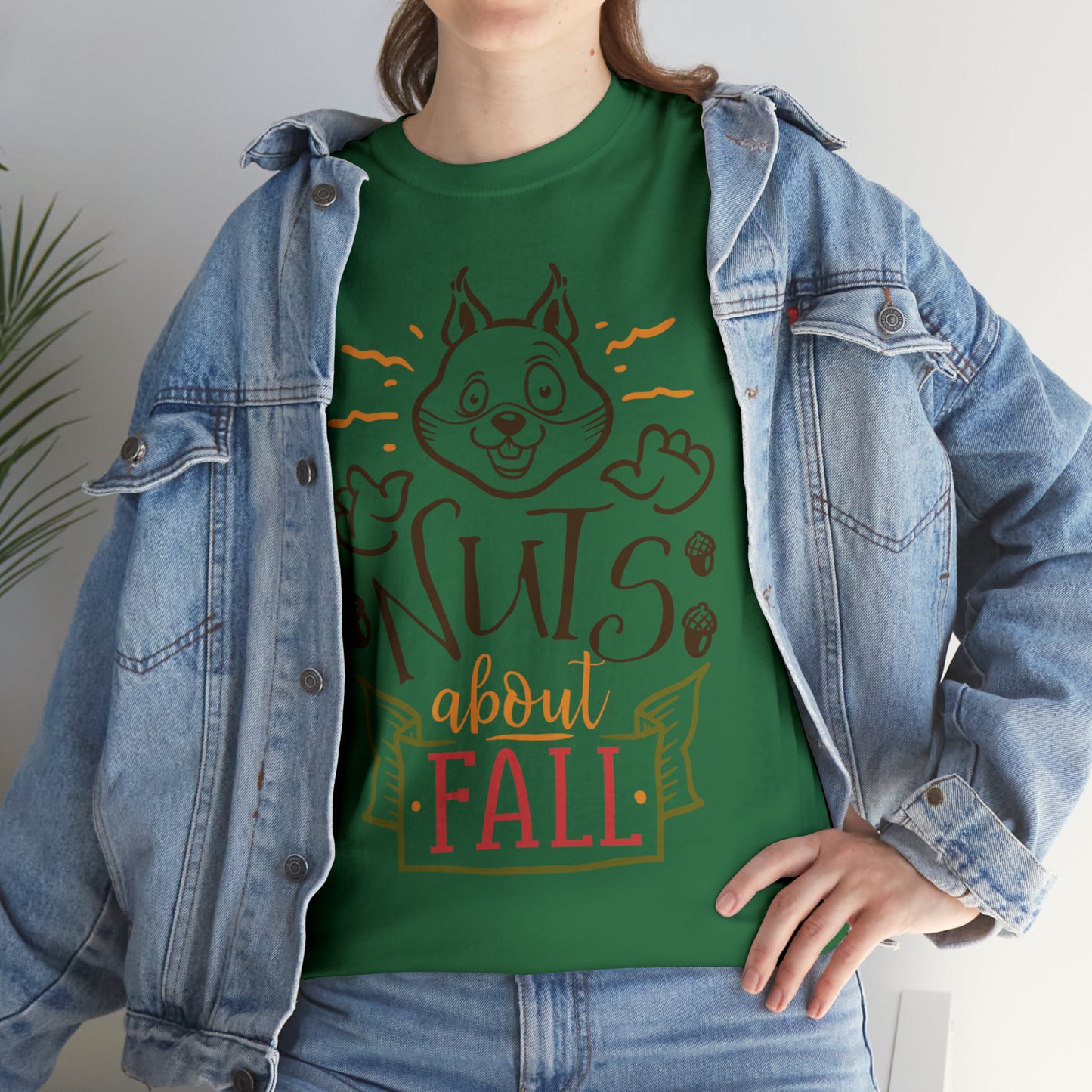 Nuts About Fall Unisex Heavy Cotton Tee
