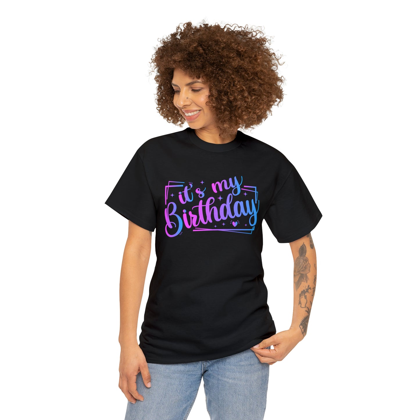 It's my birthday Unisex Heavy Cotton Tee