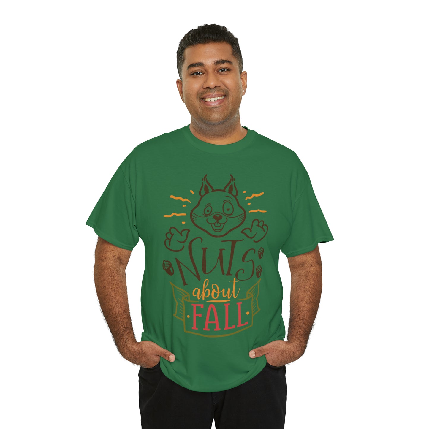 Nuts About Fall Unisex Heavy Cotton Tee