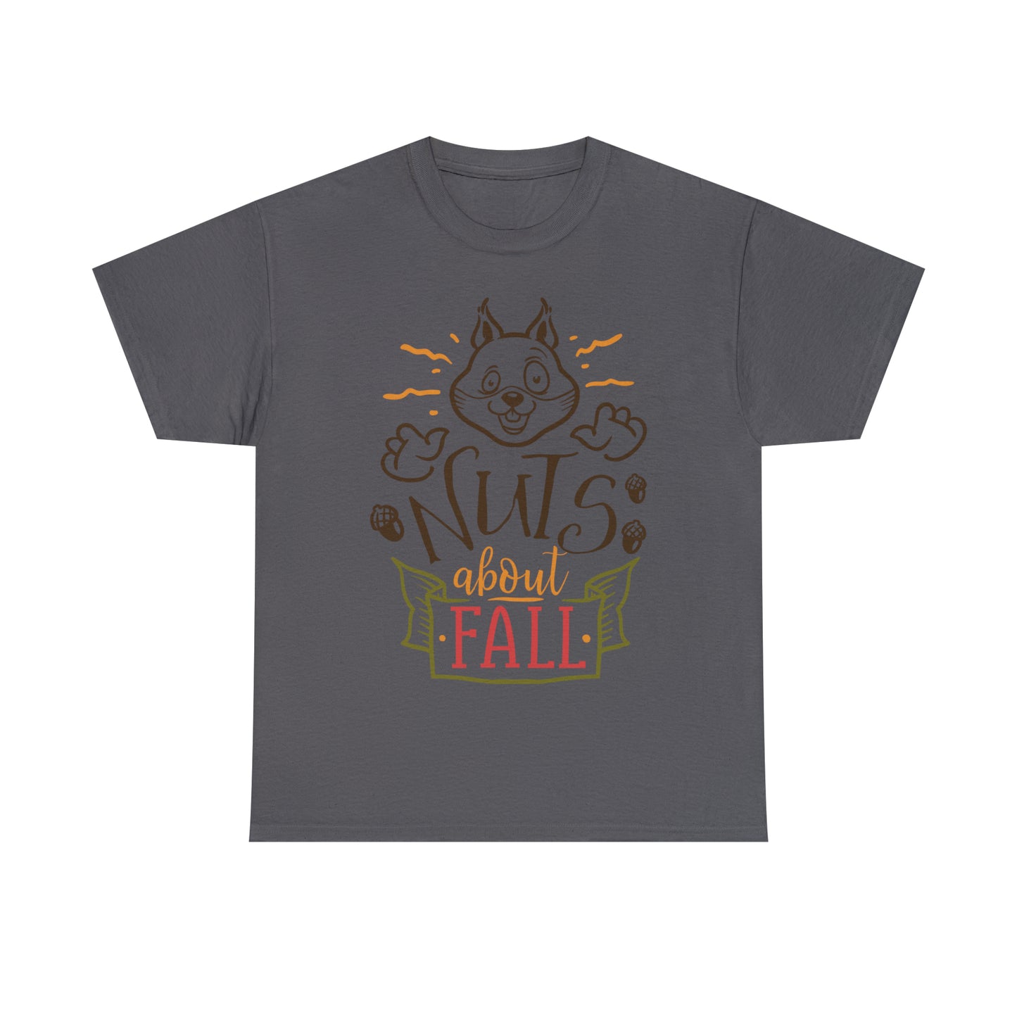 Nuts About Fall Unisex Heavy Cotton Tee