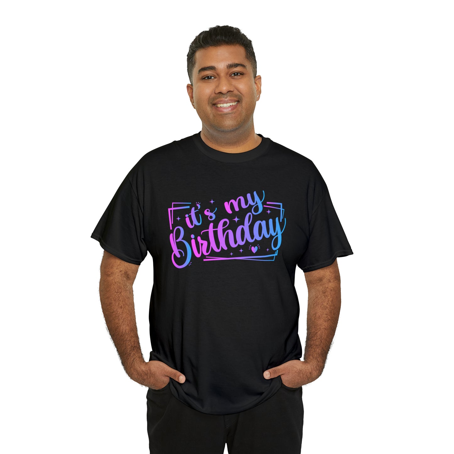 It's my birthday Unisex Heavy Cotton Tee