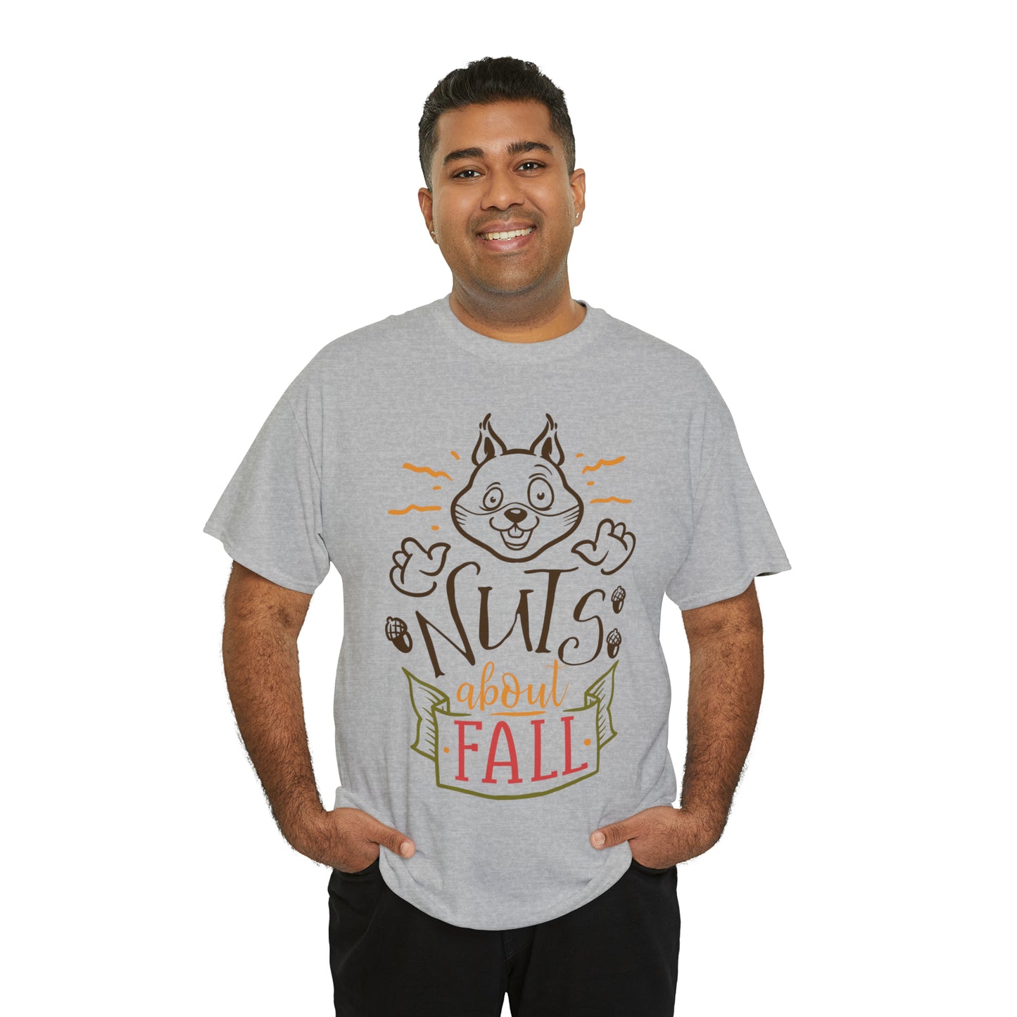 Nuts About Fall Unisex Heavy Cotton Tee