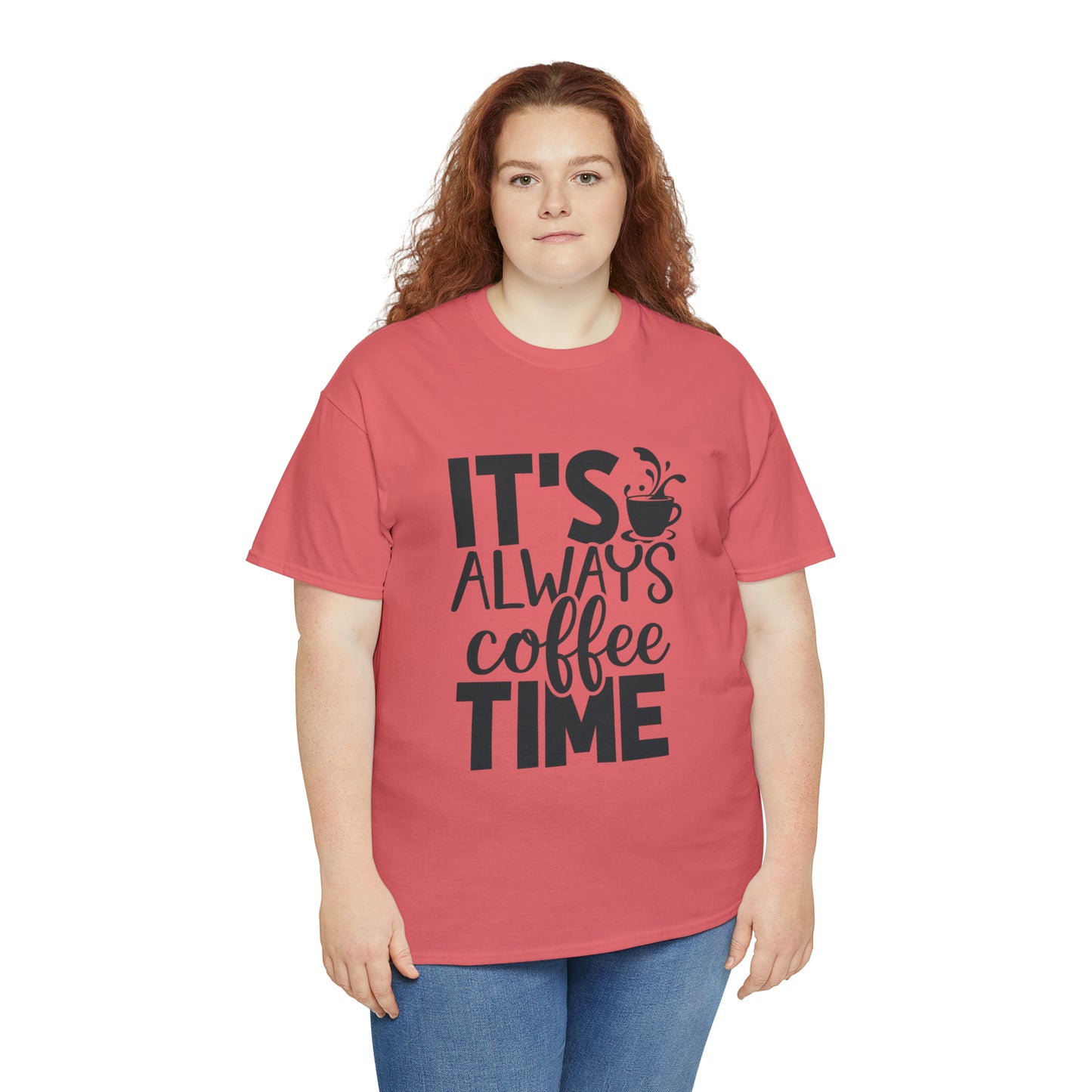 Always time for coffee Unisex Cotton Tee