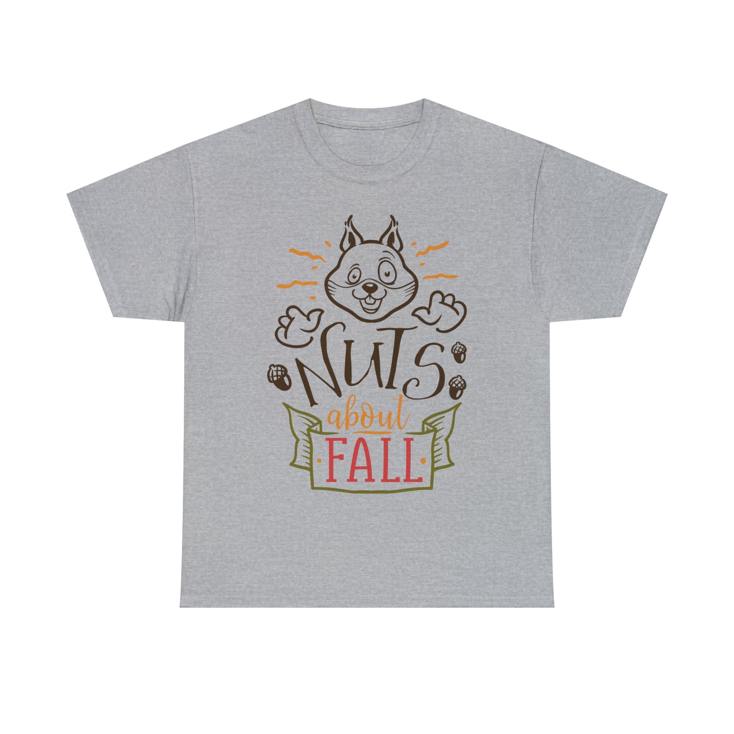 Nuts About Fall Unisex Heavy Cotton Tee