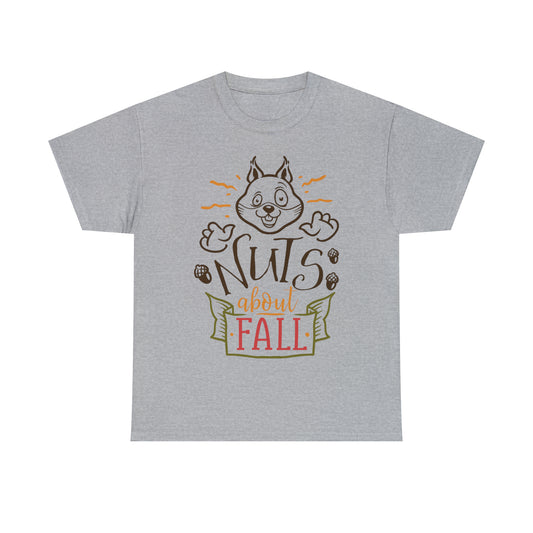 Nuts About Fall Unisex Heavy Cotton Tee