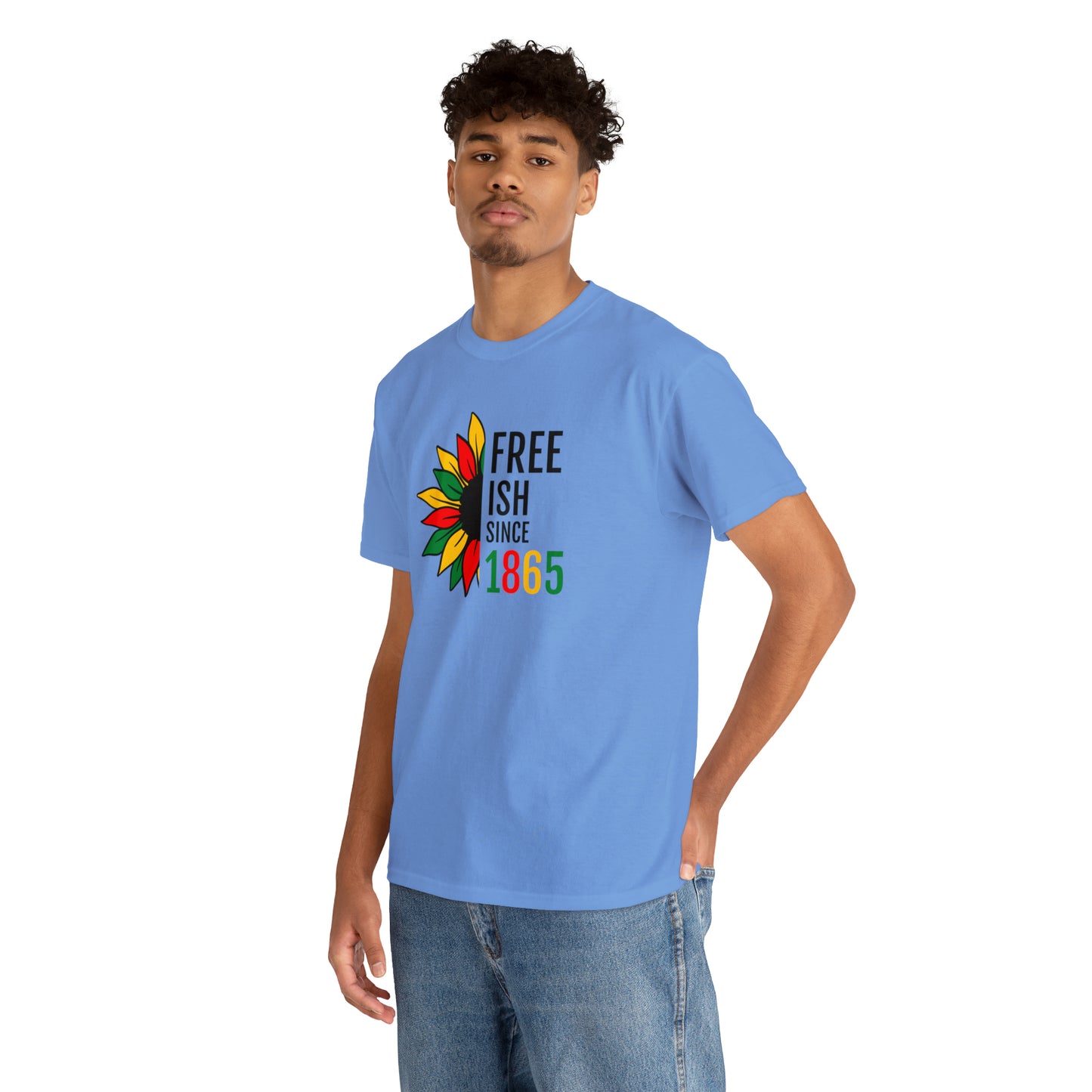 Freeish Flower Unisex Heavy Cotton Tee