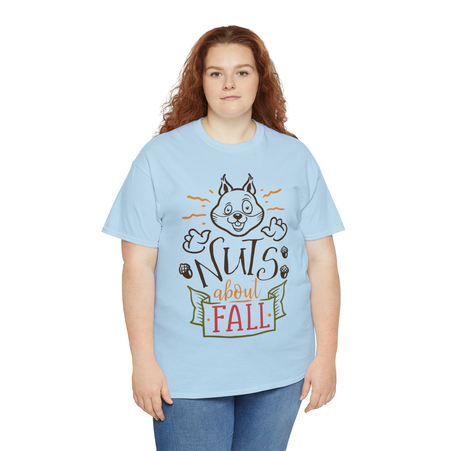Nuts About Fall Unisex Heavy Cotton Tee