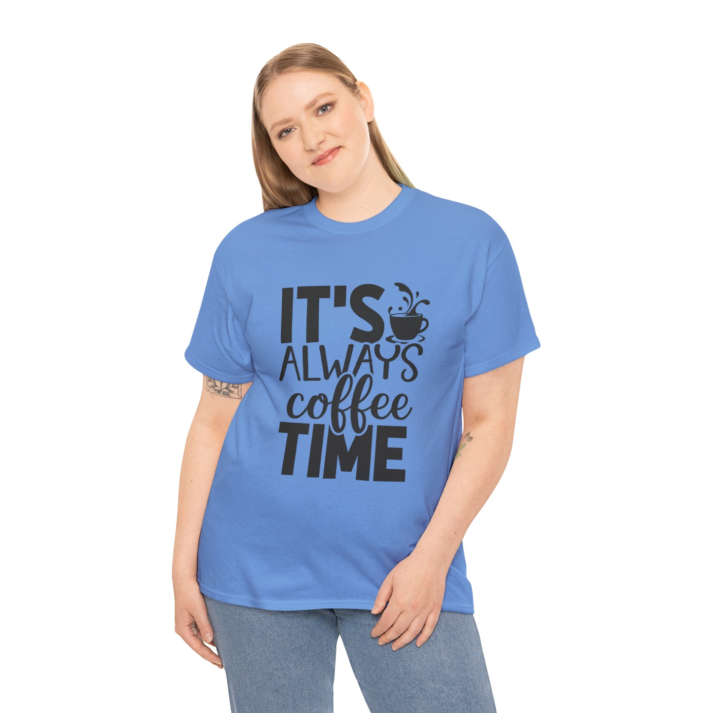 Always time for coffee Unisex Cotton Tee