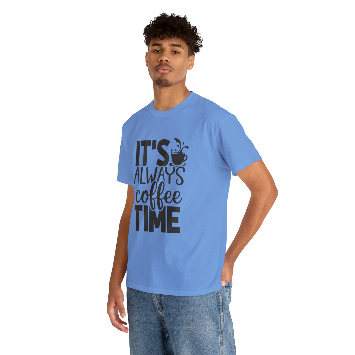 Always time for coffee Unisex Cotton Tee