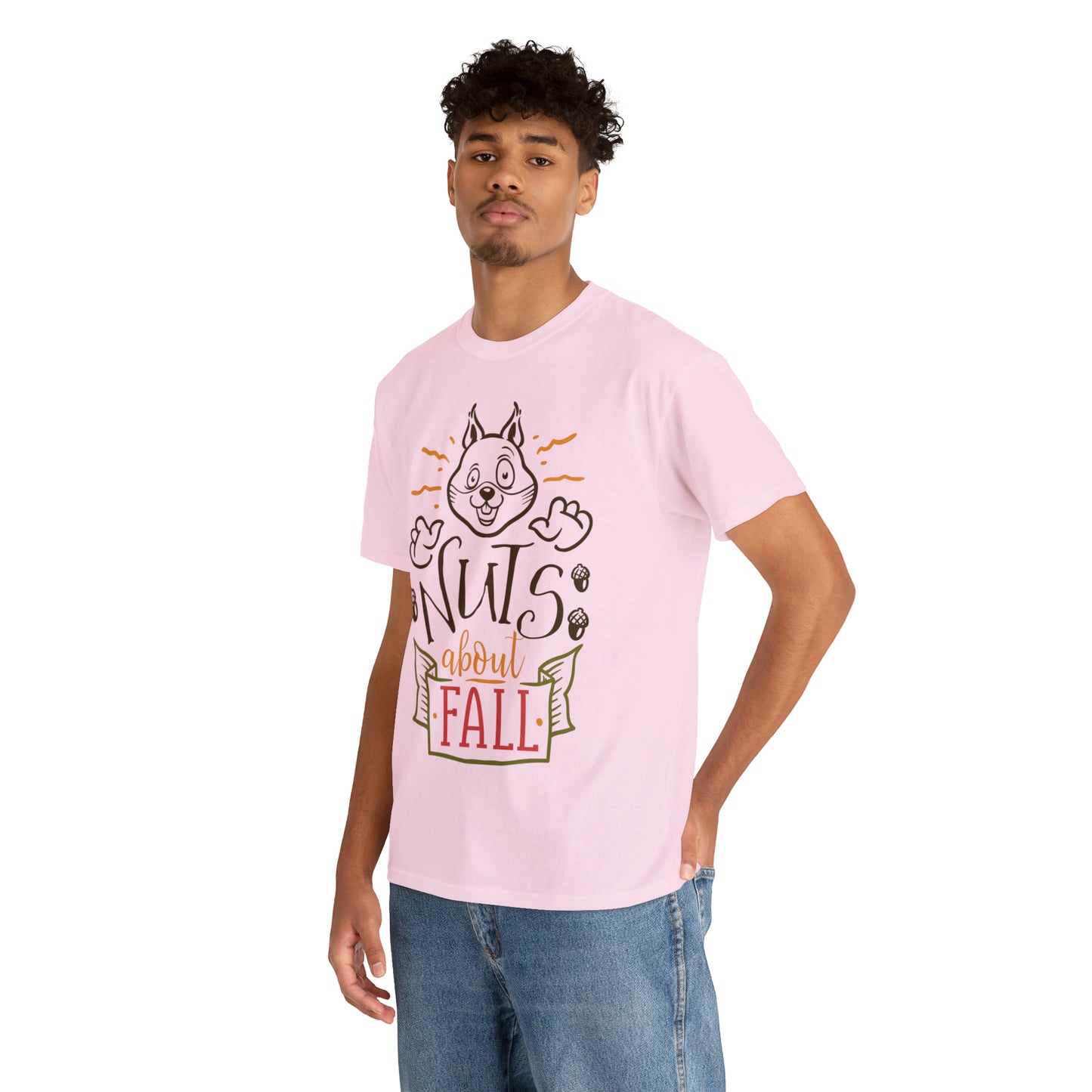 Nuts About Fall Unisex Heavy Cotton Tee