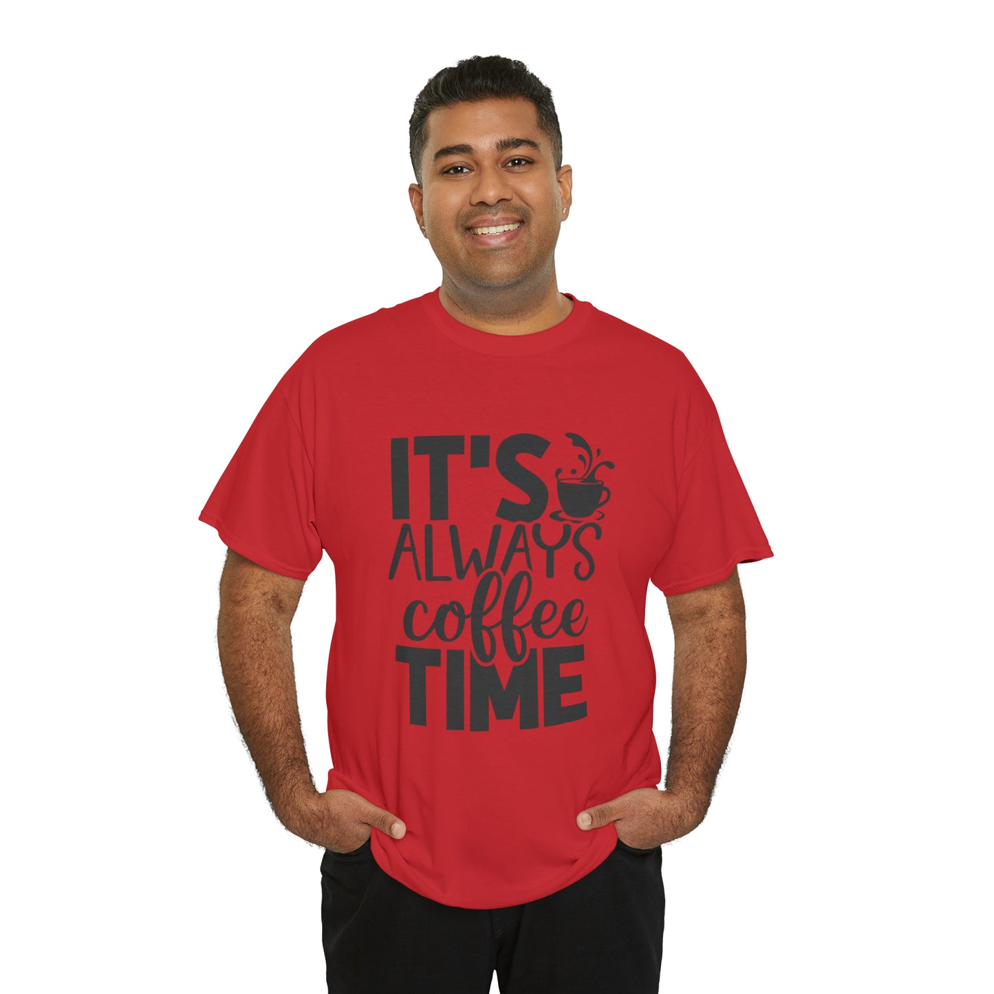 Always time for coffee Unisex Cotton Tee