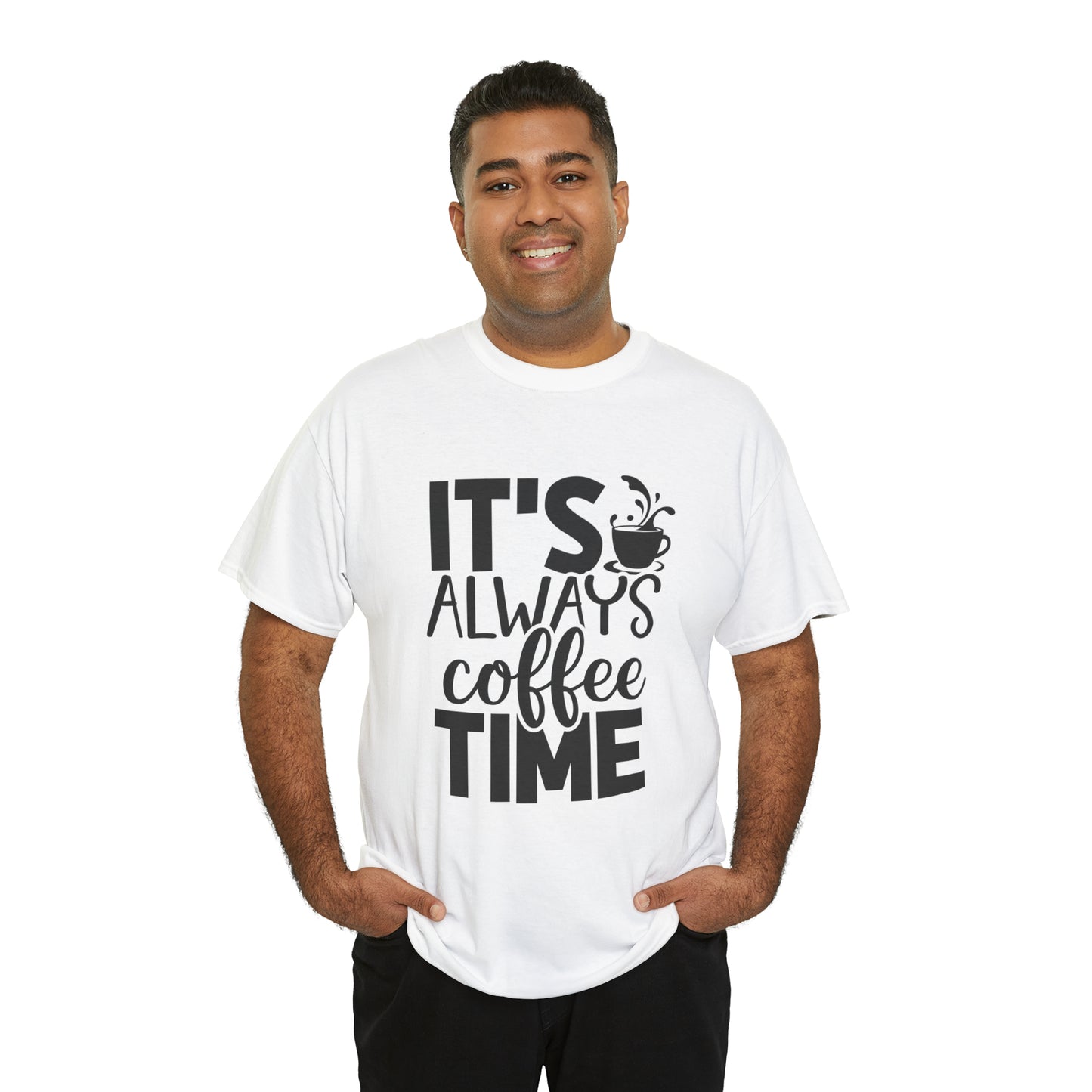 Always time for coffee Unisex Cotton Tee