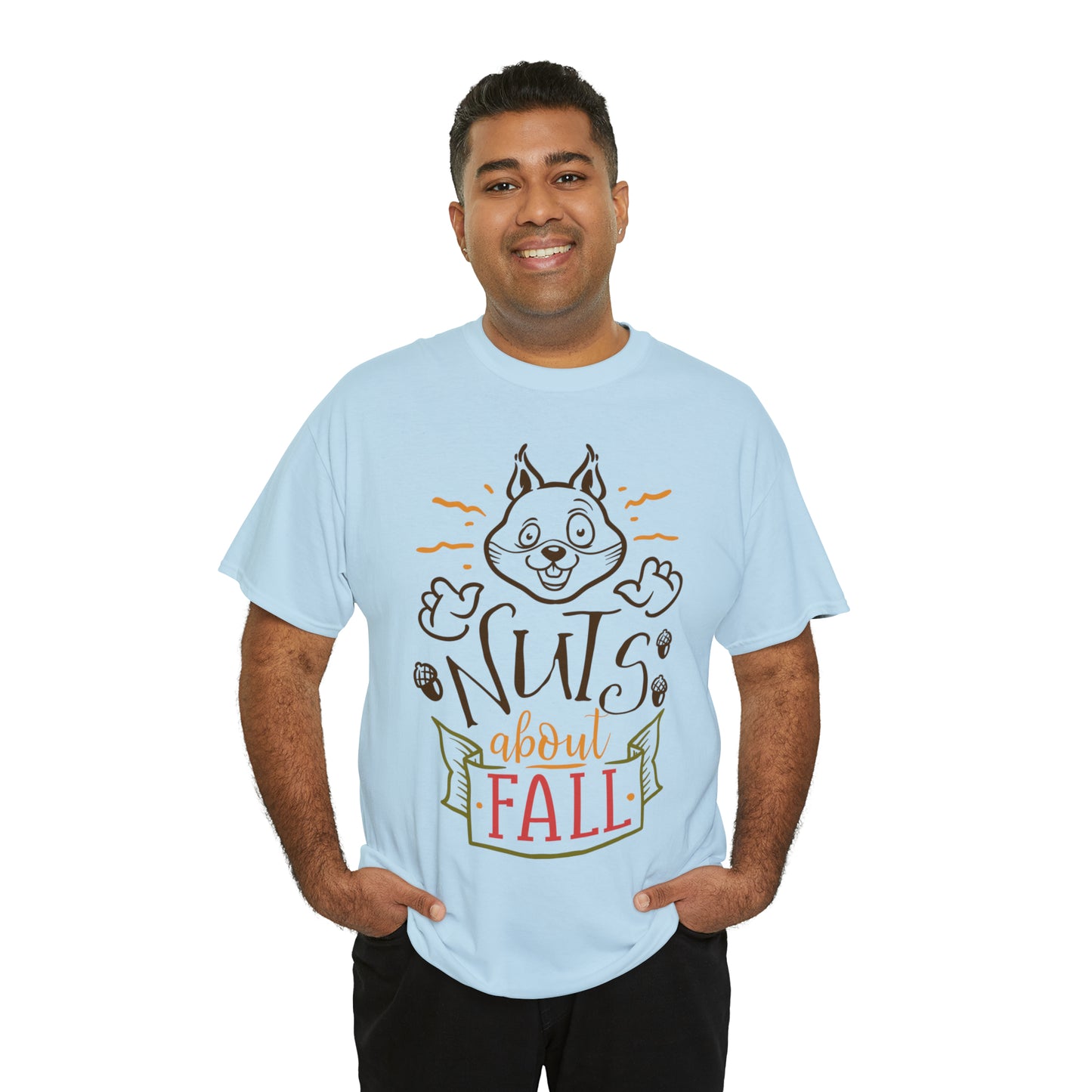Nuts About Fall Unisex Heavy Cotton Tee
