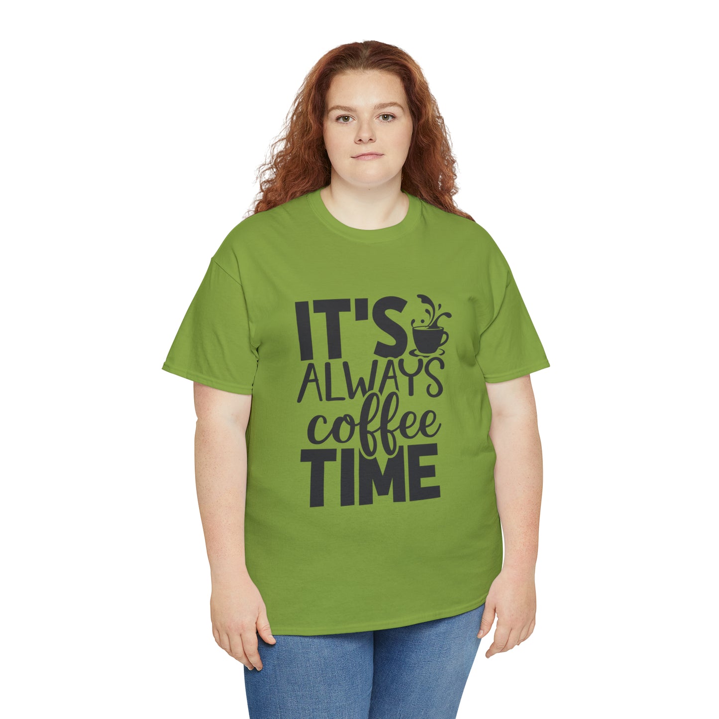 Always time for coffee Unisex Cotton Tee