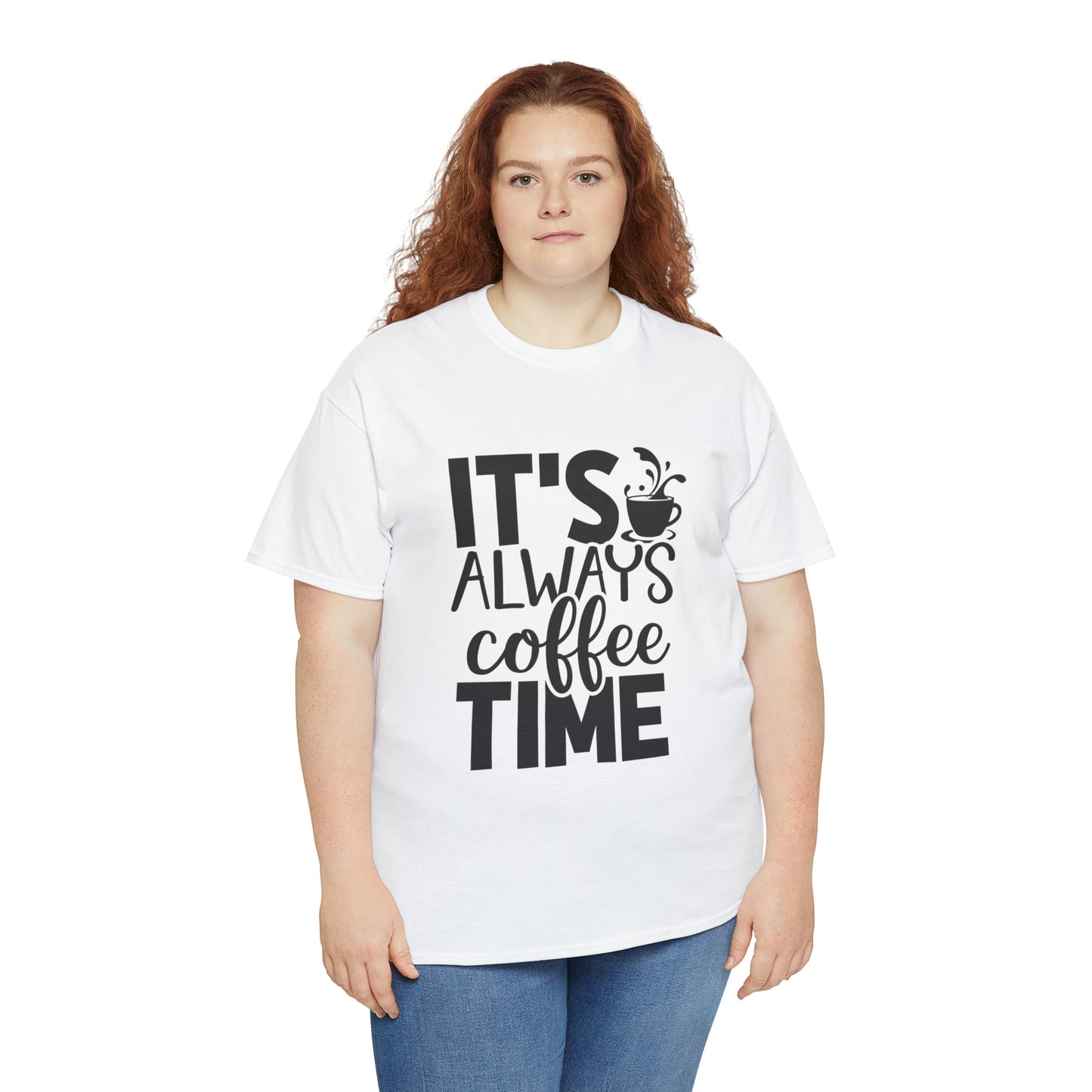 Always time for coffee Unisex Cotton Tee